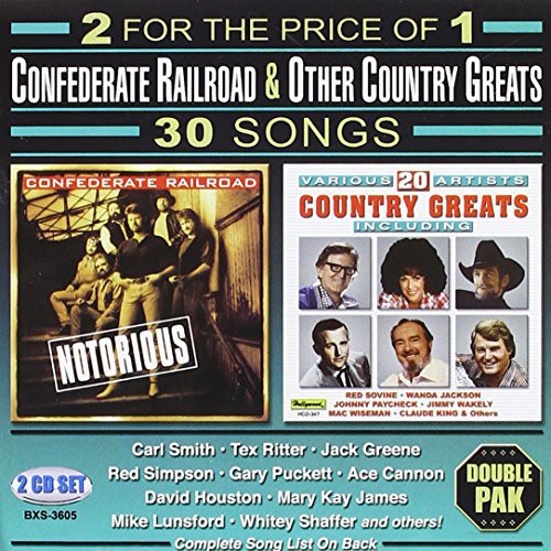 Confederate Railroad: 30 Songs  \ CD
