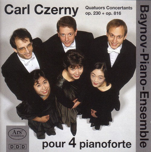 Czerny / Baynov: Carl Czerny Quatuors Concertants Op 230 & Op 816  \ CD
