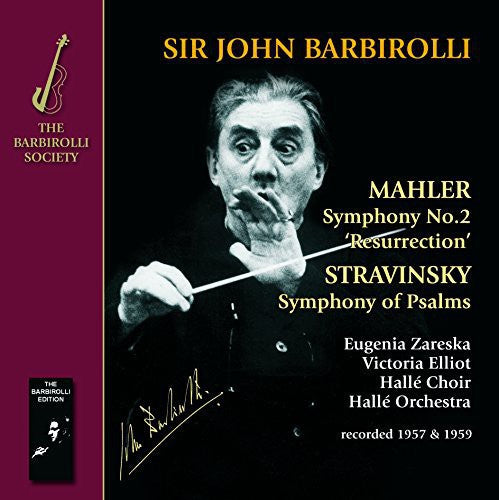 Halle Orchestra: Mahler & Stravinsky: Resurrection  \ CD