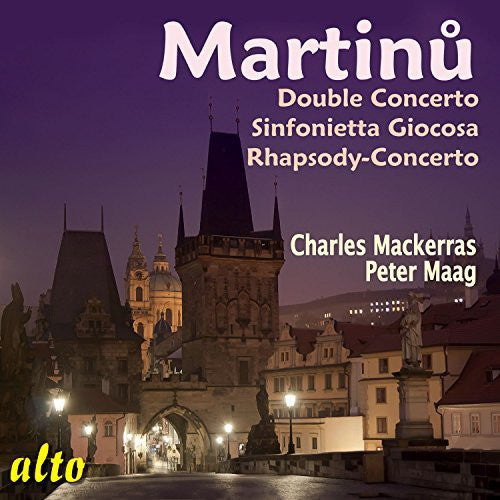 Martinu / Mackerras / Maag: Double Concerto / Sinfonietta Giocosa / Rhapsody  \ CD