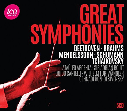 Beethoven / Brahms / Schumann / Tchaikovsky: Great Syms  \ CD
