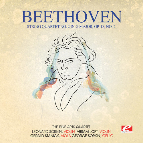 Beethoven / Fine Arts Quartet: String Quartet No. 2 in G Major Op. 18 No. 2  \ CD