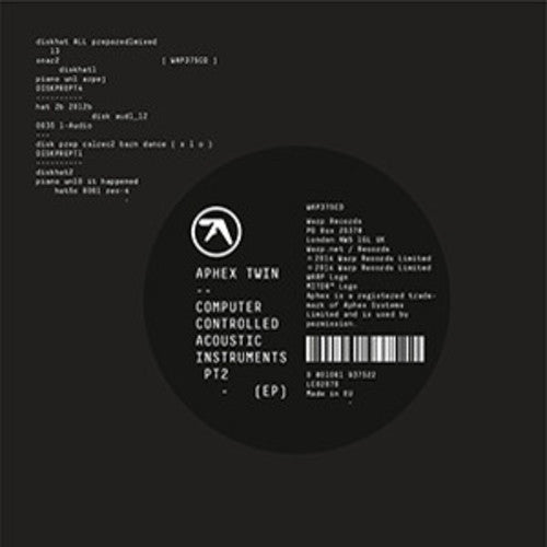Aphex Twin- Computer Controlled Acoustic Instruments Pt 2 [Vinyl EP] - VINYL