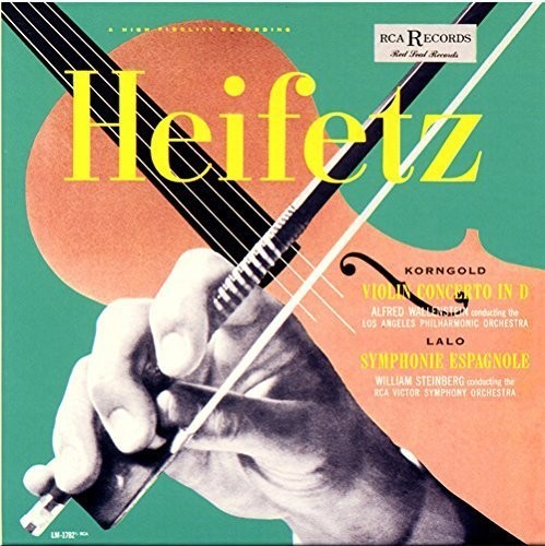 Jascha Heifetz: Korngold: Violin Concerto & Lalo  \ CD