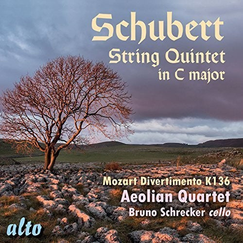 Schubert / Mozart / Aeolian Quartet / Schrecker: String Quintet in C Major / Divertimento in D  \ CD