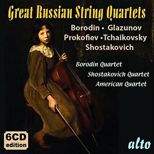 Borodin Quartet / Shostakovich Quartet / American: Great Russian String Quartets  \ CD