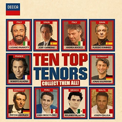 Various Artists: Ten Top Tenors  \ CD