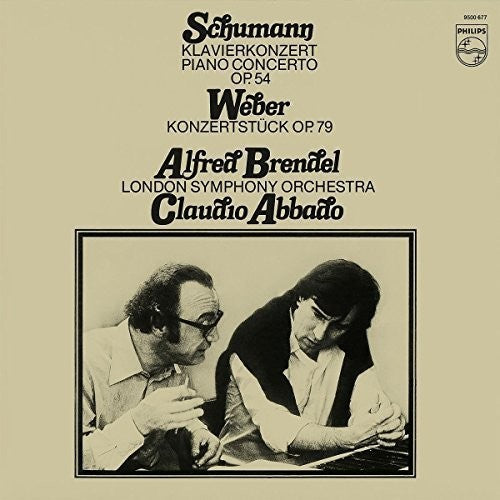 Alfred Brendel: Schumann Piano Concerto in a Minor / Weber: Konzer \ LP
