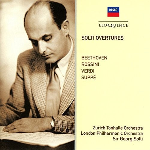 Solti, Georg / London Philharmonic Orchestra: Solti Overtures: Beethoven / Rossini / Verdi / Sup  \ CD