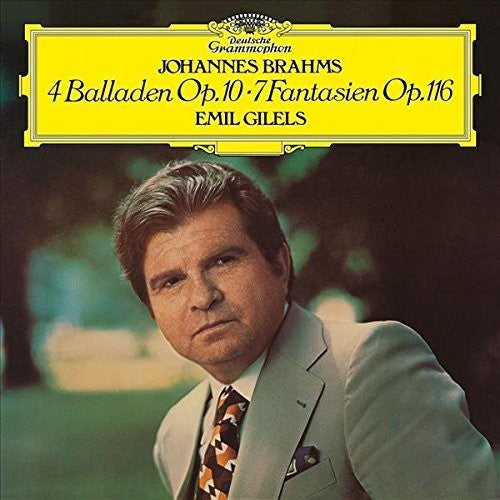 Brahms / Gilels, Emil: 4 Ballades 7 Fantasias \ LP