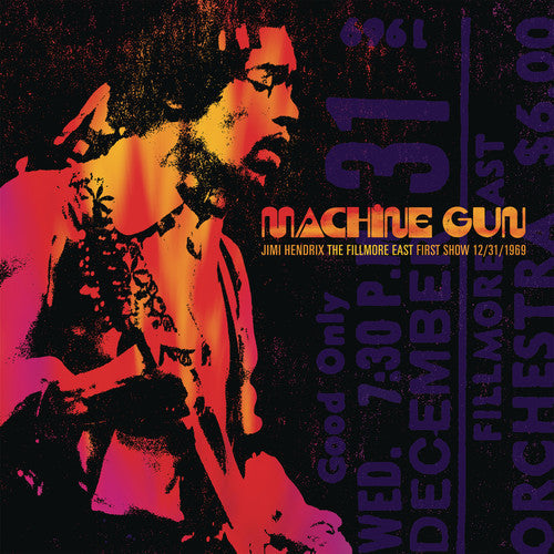 Jimi Hendrix- Machine Gun: Live At The Fillmore East 12/31/1969 (First Show) - VINYL