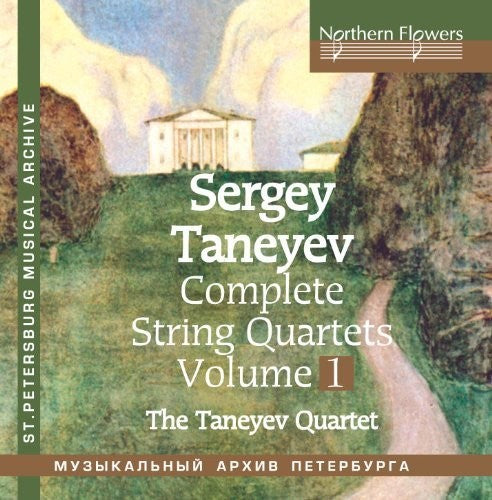 Taneyev String Quartet: Taneyev: Complete String Quartets 1 Nos. 1 & 4  \ CD