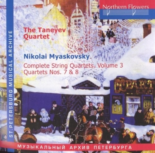 Taneyev Quartet: N. Miaskovsky - Complete String Quartets 3  \ CD