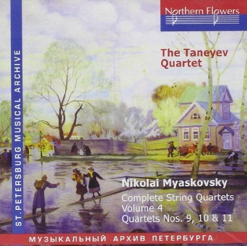 Taneyev Quartet: N. Miaskovsky - Complete String Quartets 4  \ CD