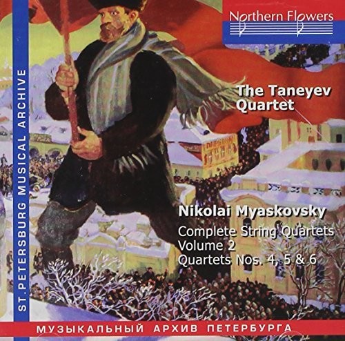 Taneyev Quartet: N. Miaskovsky - Complete String Quartets 2  \ CD