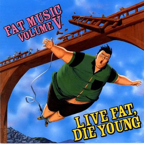 Various- Fat Music Vol. 5: Live Fat Die Young - VINYL