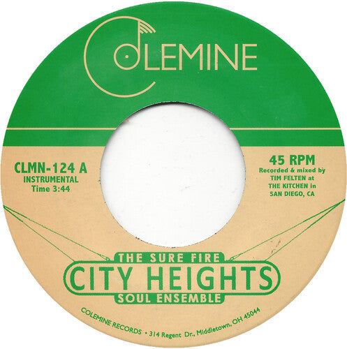 Sure Fire Soul Ensemble- City Heights / Strollin' Adams - VINYL