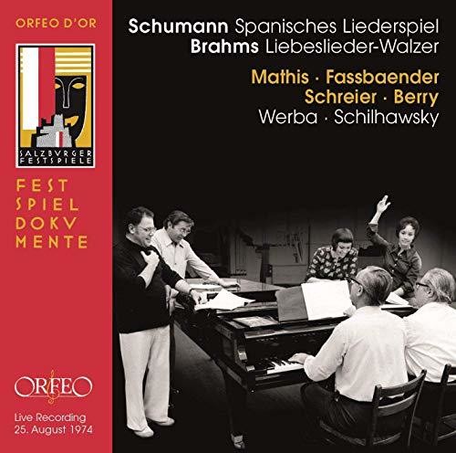 Brahms / Mathis / Werba: Spanisches Liederspiel  \ CD
