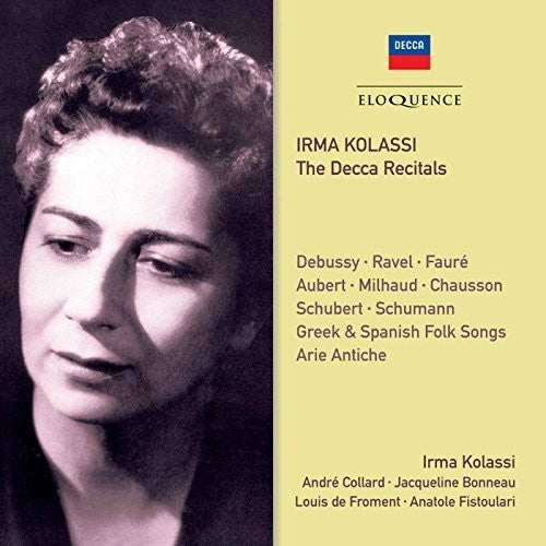 Irma Kolassi: Irma Kolassi: Decca Recitals  \ CD