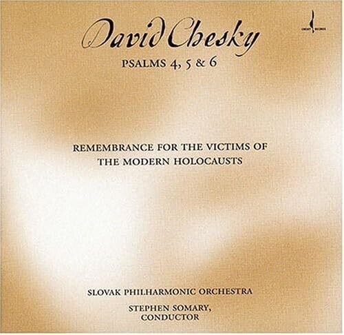 David Chesky: Psalms 4 5 & 6  \ CD