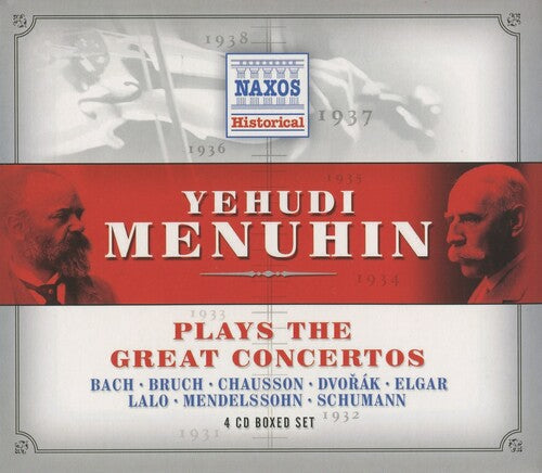 Menuhin Plays Great Concertos: Menuhin Plays Great Concertos  \ CD