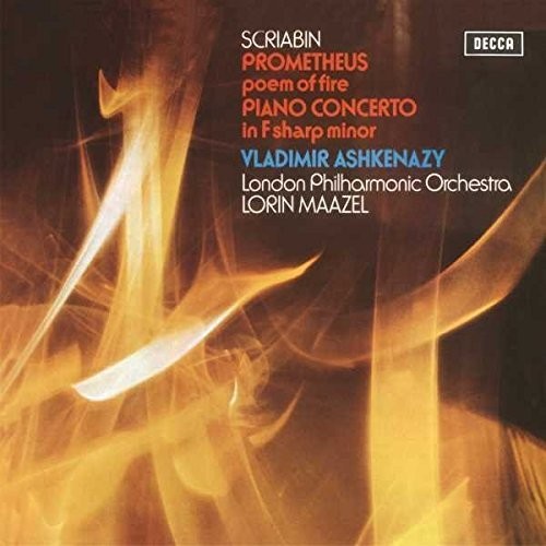 Scriabin / Ashkenazy / London Philharmonic Orch: Piano Concerto / Prometheus \ LP