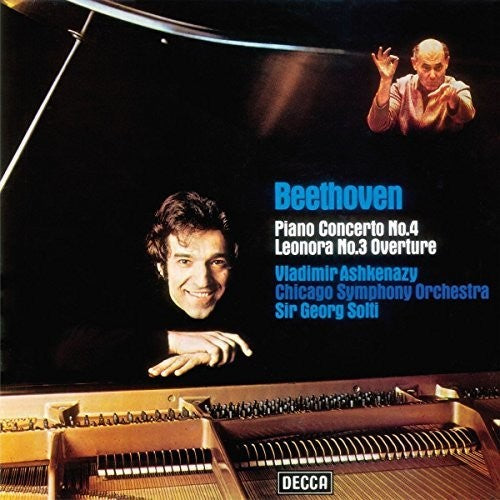 Beethoven / Ashkenazy / Chicago Symphony Orchestra: Piano Concerto No 4 in G / Overture Leonore No 3 \ LP