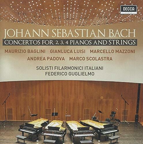Baglini / Luisi / Mazzoni /Padova / Scolastra: Concertos For 2, 3 & 4 Pianos & Strings: Live At Amiata Piano Festival  \ CD