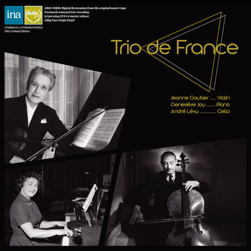 Trio de France: Faure & Ravel Trios \ LP