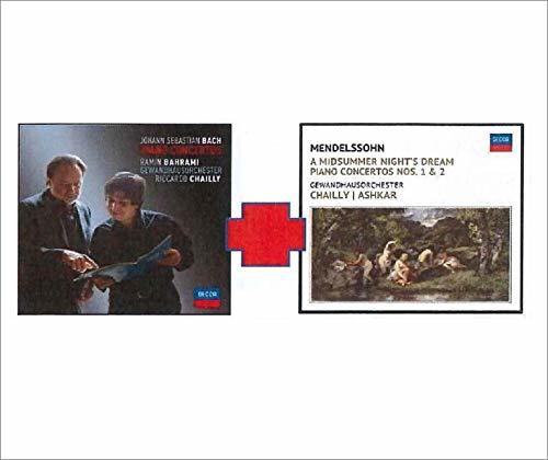Bahrami, Ramin / Ashkar, Saleem / Chailly, Riccardo: Bach: Conc Pf / Mendelssohn: Conc Pf / Sogno  \ CD
