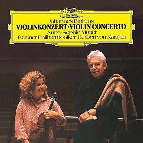 Brahms / Mutter / Berliner Philharmoniker / Karaja: Violin Concerto in D Op 77 \ LP