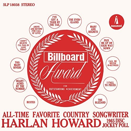 Harlan Howard: Favorite Country Songwriter  \ CD