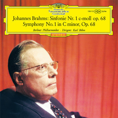 Bohm, Karl /Berliner Philharmoniker: Brahms: Symphony No. 1 In C Minor Op. 68 \ LP