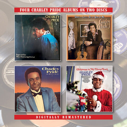 Charley Pride: Burgers & Fries / When I Stop Leaving (I'll Be Gone) / There's ALittle Bit Of Hank In Me / The Best There Is / Christmas In My HomeTown + Bonus Tracks  \ CD