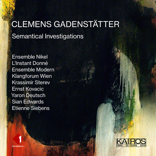 Gadenstatter / Kovacic / Edwards: Semantical Investigations  \ CD