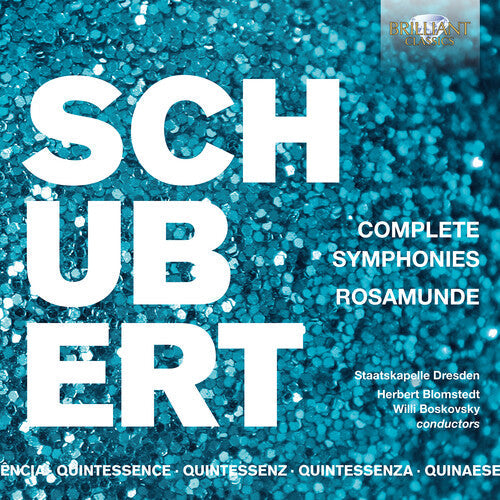 Schubert / Staatskapelle Dresden / Boskovsky: Complete Symphonies  \ CD
