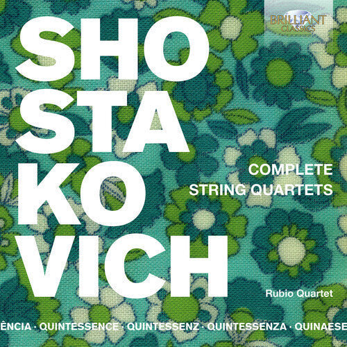 Shostakovich / Rubio Quartet: Complete String Quartets  \ CD