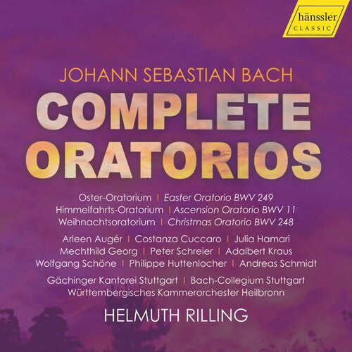 J.S. Bach: Complete Oratorios  \ CD