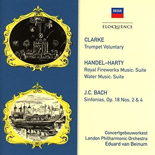 Eduard Van Beinum: Clarke / Handel / Harty / J.C. Bach: Orchestral Works  \ CD