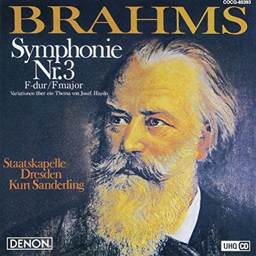 Brahms / Sanderling, Kurt: Brahms: Symphony 3  \ CD