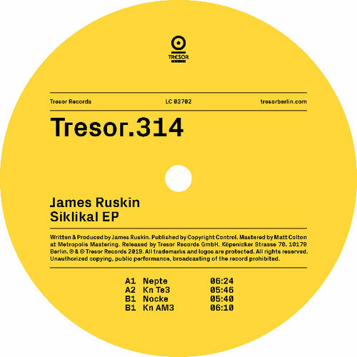 James Ruskin: Siklikal \ LP