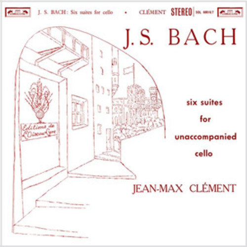 Jean-Max Clement: Bach Six Suites For Unaccompanied Cello \ LP