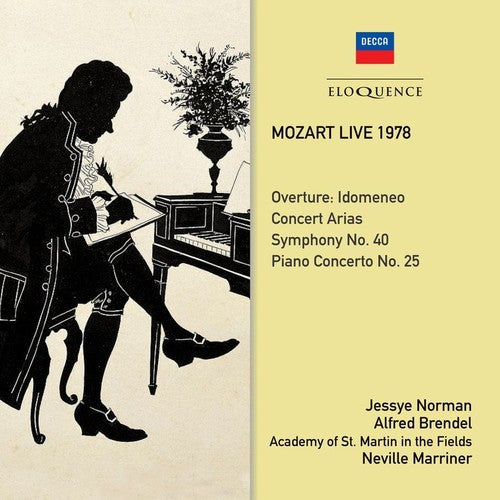 Neville Marriner: Mozart Live 1978  \ CD