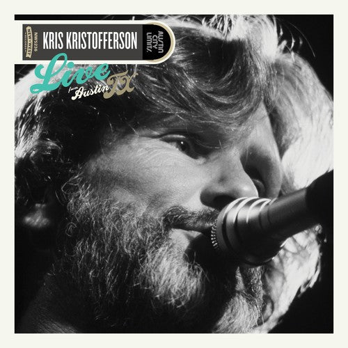 Kris Kristofferson- Live From Austin, TX [LP] - VINYL