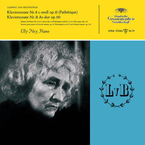 Elly Ney: Beethoven Piano Sonatas Nos. 8, 14, 23, 31 \ LP