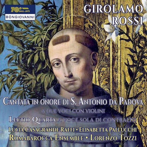 Raffi  Pallucchi  Rombarocca Ensemble  Tozzi: Cantata in Onore  \ CD