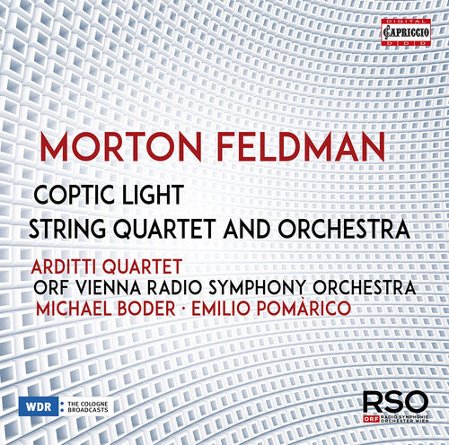 Arditti Quartet  Orf Vienna Radio Symphony Orchestra  Broder  Pomarico: Coptic Light  \ CD