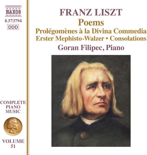 Liszt / Filipec: Complete Piano Music 51  \ CD