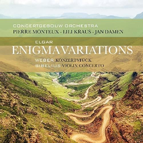Elgar / Weber / Sibelius: Enigma Variations / Konzertstuck / Violin Concerto  \ CD