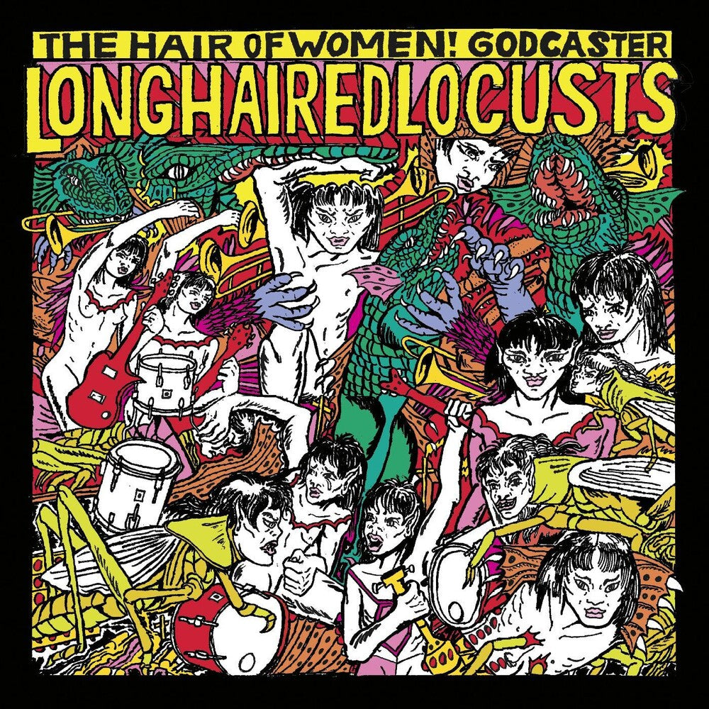 Godcaster- Long Haired Locusts - VINYL